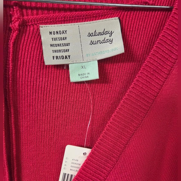 Anthropologie Saturday-Sunday Oversized Tunic Sweater Dress - Picture 2 of 4